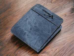 VENISON Men Casual, Evening/Party Blue Denim Wallet