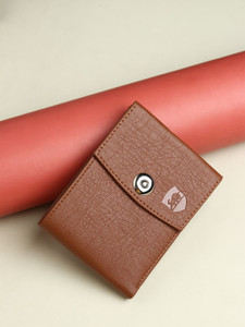 SAMTROH Men Casual, Formal, Travel, Trendy Tan Artificial Leather Wallet