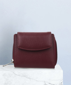 WILDAUK Women Casual, Formal, Travel, Trendy Maroon Artificial Leather Wallet