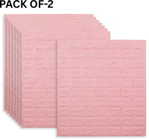 KESHAVART Vinyl Abstract Pink Wallpaper