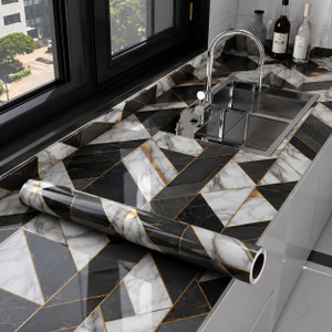Dandles 500 cm x 45 cm Waterproof Architecture Vinyl Wallpaper