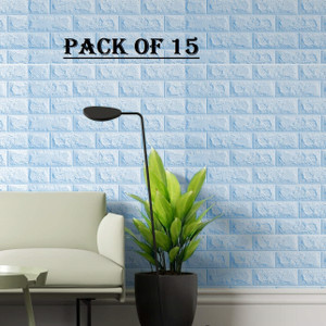 GRABITOZ 70x70cm Blue Waterproof Vinyl Wallpaper - Image 6