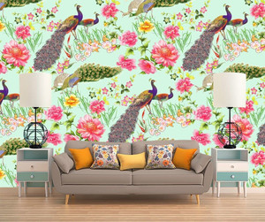 CozyDecor 127 cm x 40 cm Waterproof Nature Vinyl Wallpaper