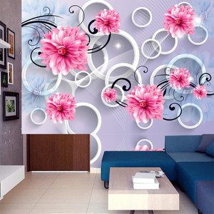 HD PRINT HOUSE Floral & Botanical Multicolor Wallpaper