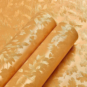 Whisq Floral & Botanical Gold Wallpaper
