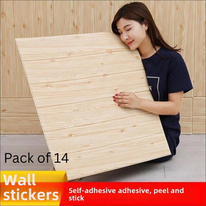 Twishaimpear 70 cm x 70 cm Waterproof Decorative Embossed Wallpaper