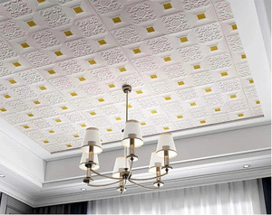 Heen Fab Paper Architecture Gold Wallpaper
