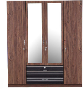 Hometown Molly Engineered Wood 4 Door Wardrobe