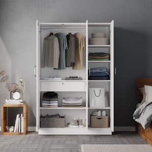 Wakefit Engineered Wood 3 Door Wardrobe