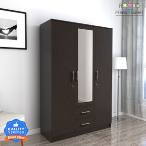 Flipkart Perfect Homes Olympus Engineered Wood 3 Door Wardrobe