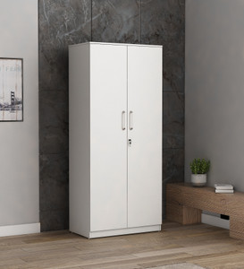 A GLOBIA CREATIONS Axel Engineered Wood 2 Door Wardrobe