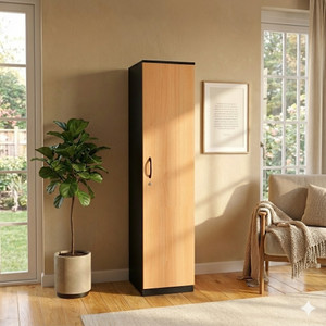 Home Full Eric Engineered Wood 1 Door Wardrobe