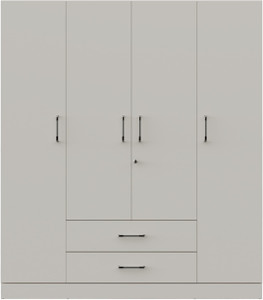Wakefit Organza Plus Engineered Wood 4 Door Wardrobe