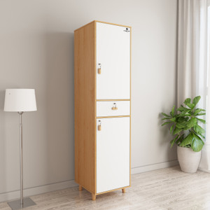 CARLTON LONDON Charlotte Engineered Wood 1 Door Wardrobe