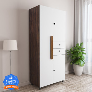 CARLTON LONDON Willy Engineered Wood 3 Door Wardrobe