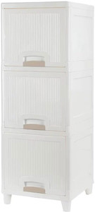 BLADESMITH Plastic 3 Door Wardrobe