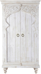 THE ATTIC Solid Wood 2 Door Wardrobe
