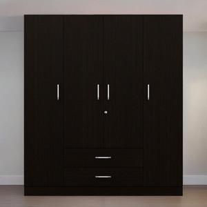 Wakefit Organza Plus Engineered Wood 4 Door Wardrobe