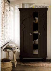THE ATTIC Solid Wood 2 Door Wardrobe