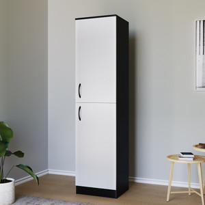 Home Full Engineered Wood 2 Door Wardrobe