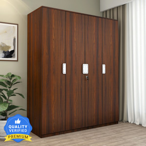 Nilkamal Joyce Engineered Wood 4 Door Wardrobe