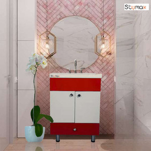 Stymax freestanding HDHMR Wood Cabinet V 339 Table Top Basin