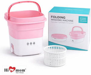 HI MOM Latest Portable Mini Washing Machine Foldable Bucket Washer Dryer with Modes, Washing Machine Door Hinge