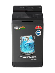 BOSCH 10 kg Fully Automatic Top Load Washing Machine Black
