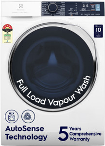 Electrolux 9/6 kg Washer with Dryer 5 Star EcoInverter, 40C Vapour Wash,UltimateCare 300 White