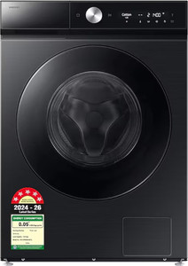 Samsung 12/7 kg Washer with Dryer with In-built Heater Black