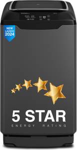 Godrej 8 kg 5 Star Zero Pressure Technology With Roller Coaster Wash and Advanced Digital Display Fully Automatic Top Load Washing Machine Grey  (WTEO