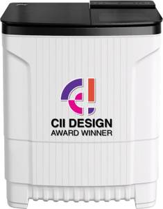 Godrej 8 Kg Semi Automatic Top Load Washing Machine White, Black