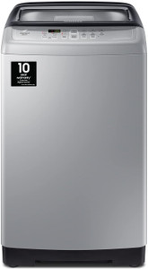 Samsung 6.5 kg Diamond Drum feature Fully Automatic Top Load Washing Machine Silver