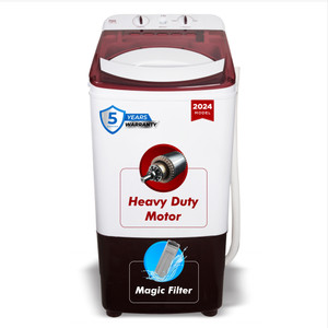MarQ by Flipkart by Flipkart 8 kg Washer only Maroon, White