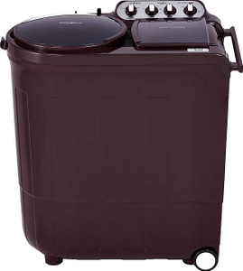 Whirlpool 8.5 kg 5 Star, Power Dry Technology Semi Automatic Top Load Washing Machine Maroon