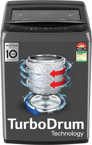 LG 8 kg Top Load Washing Machine Black - Image 6