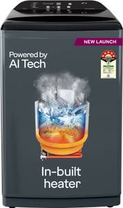 Godrej 10 kg 5 Star With Zero Pressure (0.02 MPa) Technology Fully Automatic Top Load Washing Machine with In-built Heater Grey