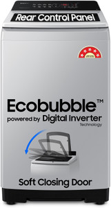 Samsung 7 kg 5 Star, Ecobubble, Soft Closing Door, Digital Inverter Fully Automatic Top Load Washing Machine Grey