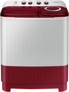 Samsung 8 kg Semi Automatic Top Load Washing Machine Red