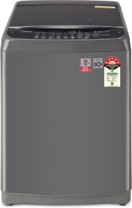 LG 9 kg with Wi-Fi Enabled, Jet Sprey, Auto Pre Wash, Smart Diagnosis, Smart Closing Door and 10 Water Levels Fully Automatic Top Load Washing Machine Black