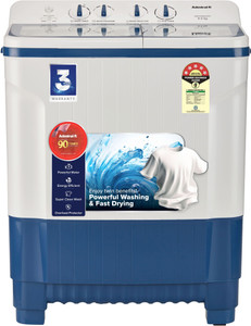 Admiral 8.5 kg Semi Automatic Top Load Washing Machine Blue, White