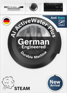 Bosch 9 kg Front Load Washing Machine White - Image 6