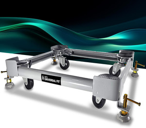 LSRP's Universal Fit Washing Machine, Refrigerator, Air Cooler, Water Cooler Material Steel, PP (Polypropylene)