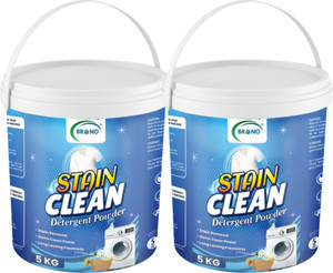 Brono Color Protection, Detergent Powder for Top & Front Load Detergent Powder 10 kg