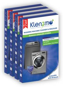 Klenzmo Descale powder for washing machine/ Top load & Front load machine/ Drum cleaner Detergent Powder (Citrus)