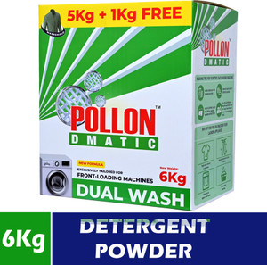 Pollon D-Matic Front Load Detergent Powder (Fresh Fragrance)