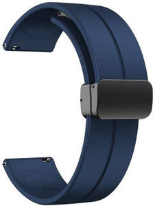 LORENZ MS-Blue 22 mm Silicone Watch Strap