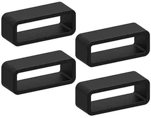 अडैमो 4 Silicone Watch Strap Loops/Keepers Holder Retainer Loop Replacement-Strap Loop 22 mm सिलिकॉन वॉच स्ट्रैप