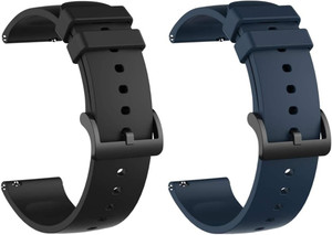 LORENZ 22 mm BS-BLK-BLU Smart Watch Strap