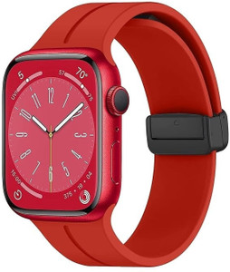 TRENDINGVIEW premium soft silicone fit to 42mm/ 44mm / 45mm / 46mm /49mm Smartwatch Straps 44 mm Silicone Watch Strap